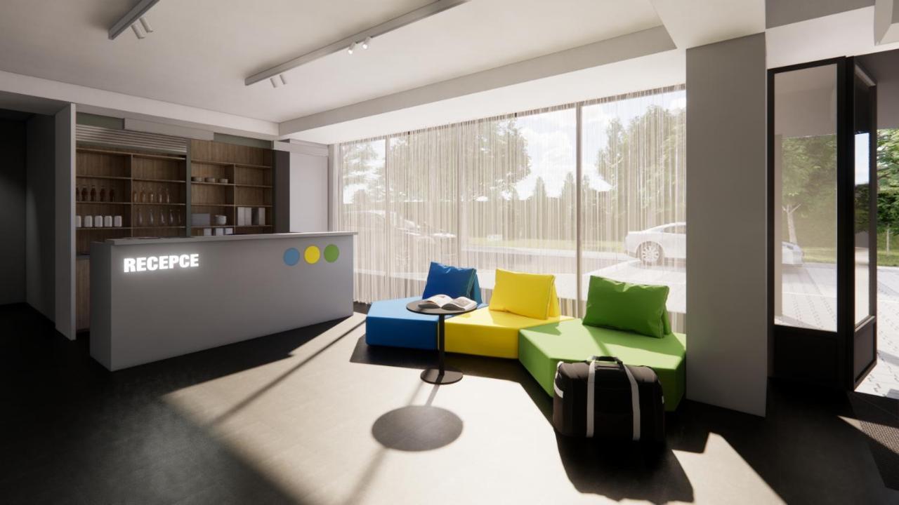 Hotel Active Stadium Lovosice Esterno foto